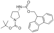 CAS#: 307531-88-0, (S)-(+)-N-Boc-3-N-Fmoc-Aminopyrrolidine