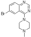 CAS 登录号：307538-54-1， 6-溴-4-(4-甲基-1-哌嗪基)喹唑啉