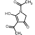 CAS 登录号：307925-20-8， 1,4-二乙酰基-5-羟基-1,2-二氢-3H-吡咯-3-酮