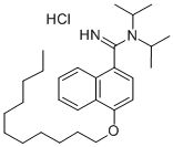 CAS#: 30798-90-4, N,N-Di(Propan-2-Yl)-4-Undecoxynaphthalene-1-Carboximidamide Hydrochloride
