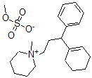 CAS 登录号：30817-43-7， 1-[3-(1-环己烯基)-3-苯基丙基]-1-甲基哌啶-1-Ium; 甲基 硫酸盐