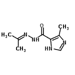CAS#: 308305-50-2, N'-Isopropylidene-4-Methyl-1H-Imidazole-5-Carbohydrazide