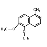 CAS#: 30836-91-0, 5,6-Dimethoxy-1-Methylisoquinoline