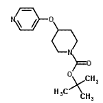 CAS#: 308386-35-8, 2-Methyl-2-Propanyl 4-(4-Pyridinyloxy)-1-Piperidinecarboxylate