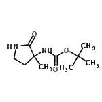 CAS#: 308817-68-7, 2-Methyl-2-Propanyl (3-Methyl-2-Oxo-3-Pyrrolidinyl)Carbamate
