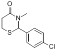CAS 登录号：30897-26-8， 2-(4-氯苯基)-3-甲基-四氢-1,3-噻嗪-4-酮