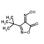 CAS#: 309922-30-3, (4Z)-4-(Hydroxyimino)-3-(2-Methyl-2-Propanyl)-1,2-Oxazol-5(4H)-One