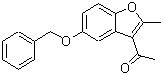 CAS 登录号：309935-98-6， 1-[5-(苄氧基)-2-甲基-1-苯并呋喃-3-基]乙酮