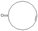 CAS 登录号：3100-36-5， 8-环十六烯-1-酮