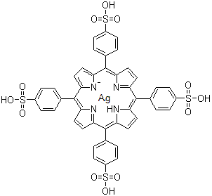 CAS 登录号：31006-50-5， 银四苯基卟吩磺酸盐