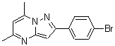 CAS#: 310422-24-3, 2-(4-Bromophenyl)-5,7-Dimethylpyrazolo[1,5-a]Pyrimidine