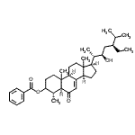CAS#: 31077-78-8, (4alpha,5alpha,10xi,13xi,22R)-22-Hydroxy-4-Methyl-6-Oxostigmast-7-En-3-Yl Benzoate