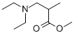 CAS#: 31084-16-9, Methyl 3-(Diethylamino)-2-Methylpropanoate
