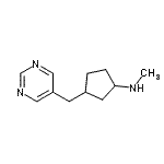 CAS#: 310881-10-8, N-Methyl-3-(5-Pyrimidinylmethyl)Cyclopentanamine