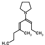 CAS#: 31100-59-1, 1-[(3E,5E)-6-Methyl-3,5-Nonadien-4-Yl]Pyrrolidine