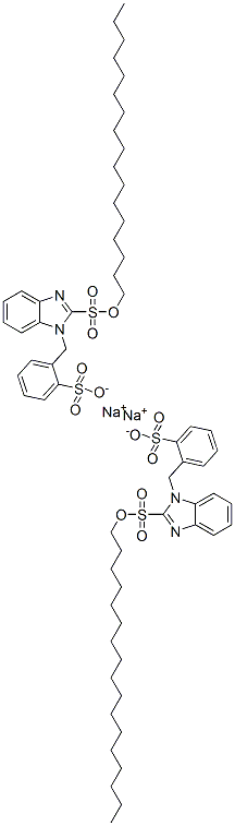 CAS#: 31135-57-6, Disodium 2-Heptadecyl-1-[(Sulphonatophenyl)Methyl]-1H-Benzimidazolesulphonate