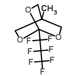CAS#: 31185-67-8, 1-(Heptafluoropropyl)-4-Methyl-2,6,7-Trioxabicyclo[2.2.2]Octane