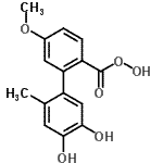 CAS#: 31186-12-6, 4',5'-Dihydroxy-5-Methoxy-2'-Methyl-2-Biphenylcarboperoxoic Acid