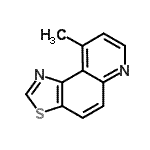 CAS#: 3119-43-5, 9-Methyl[1,3]Thiazolo[4,5-f]Quinoline
