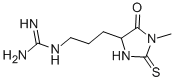 CAS#: 3119-96-8, [3-(1-Methyl-5-oxo-2-thioxo-4-imidazolidinyl)propyl]Guanidine monohydrochloride
