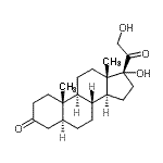 CAS 登录号：312-99-2， (5alpha)-17,21-二羟基孕甾烷e-3,20-二酮