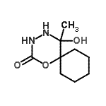 CAS#: 312275-39-1, 5-Hydroxy-5-Methyl-1-Oxa-3,4-Diazaspiro[5.5]Undecan-2-One