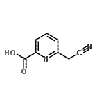 CAS#: 312325-75-0, 6-(Cyanomethyl)-2-Pyridinecarboxylic Acid