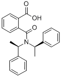 CAS#: 312619-40-2, 2-[[Bis[(1R)-1-phenylethyl]amino]carbonyl]-Benzoic acid