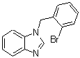 CAS 登录号：312631-76-8， 1-(2-溴苄基)-1H-苯并咪唑