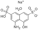 CAS#: 312693-54-2, 4-Amino-5-hydroxy-2,7-naphthalenedisulfonic acid monosodium salt hydrate