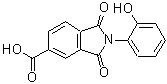 CAS 登录号：312746-96-6， 2-(2-羟基苯基)-1,3-二氧代-5-异吲哚啉羧酸