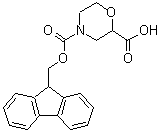 CAS 登录号：312965-04-1， 2,4-吗啉二甲酸 4-(9H-芴-9-基甲基)酯