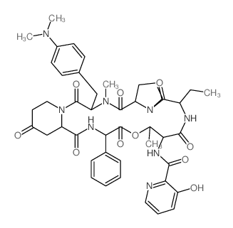 CAS#: 3131-03-1, 4-[4-(Dimethylamino)-N-methyl-L-phenylalanine]virginiamycin S1