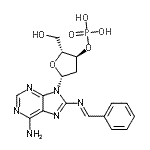 CAS#: 31319-90-1, 8-[(E)-Benzylideneamino]-2'-Deoxyadenosine 3'-(Dihydrogen Phosphate)