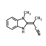 CAS#: 313231-26-4, (2E)-2-(1-Methyl-1,3-Dihydro-2H-Benzimidazol-2-Ylidene)Propanenitrile