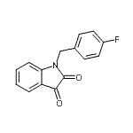 CAS#: 313245-18-0, 1-(4-Fluorobenzyl)-1H-Indole-2,3-Dione