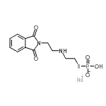 CAS#: 31327-86-3, Sodium S-(2-{[2-(1,3-Dioxo-1,3-Dihydro-2H-Isoindol-2-Yl)Ethyl]Amino}Ethyl) Hydrogen Phosphorothioate