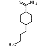 CAS#: 313371-76-5, 4-Butylcyclohexanecarbothioamide
