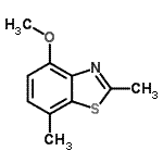 CAS#: 313374-33-3, 4-Methoxy-2,7-Dimethyl-1,3-Benzothiazole