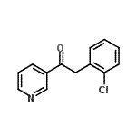 CAS#: 31362-68-2, 2-(2-Chlorophenyl)-1-(3-Pyridinyl)Ethanone