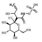 CAS#: 31362-92-2, 1-C-{(2R)-3-Hydroxy-1-Oxo-1-[(Sulfooxy)Amino]-4-Penten-2-Yl}-1-Thio-beta-D-Glucopyranose
