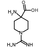 CAS#: 31364-50-8, 4-Amino-1-Carbamimidoyl-4-Piperidinecarboxylic Acid
