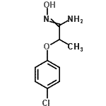 CAS 登录号：313650-40-7， 2-(4-氯苯氧基)-N-羟基丙脒