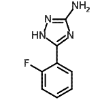 CAS#: 313662-92-9, 5-(2-Fluorophenyl)-1H-1,2,4-Triazol-3-Amine