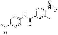CAS#: 313960-81-5, N-(4-Acetylphenyl)-3-Methyl-4-Nitrobenzamide