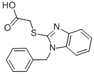 CAS#: 314036-23-2, 2-[1-(Phenylmethyl)Benzimidazol-2-Yl]Sulfanylacetic acid