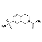 CAS#: 31404-59-8, 2-Acetyl-1,2,3,4-Tetrahydro-7-Isoquinolinesulfonamide