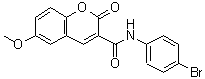 CAS#: 314272-99-6, N-(4-Bromophenyl)-6-Methoxy-2-Oxo-2H-Chromene-3-Carboxamide