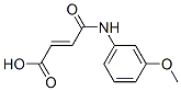 CAS 登录号：31460-27-2， 4-(3-甲氧基苯胺基)-4-氧代丁-2-烯酸