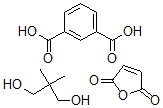 CAS#: 31472-46-5, Neopentyl glycol, maleic anhydride, isophthalic acid polymer